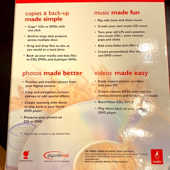 Easy CD & DVD Burning by Roxie - Picture 2 of 3